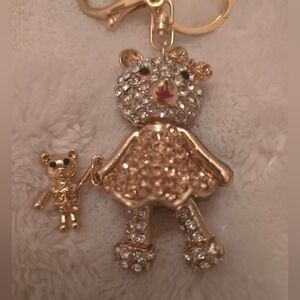 Teddy Bear Bag Charm